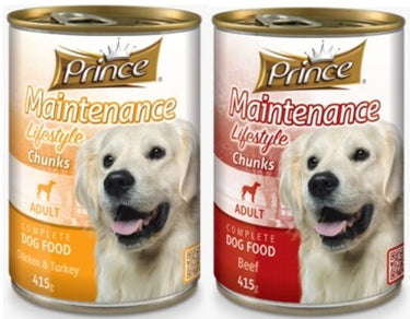 Prince Maintenance Lifestyle Chunks - Beef Flavor